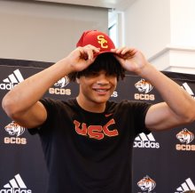 Mekai Brown ’27 Commits to USC Trojans and Puts GCDS Football on the National Map