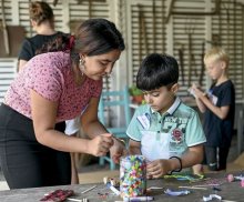 A Summer Haven, French Farm Hosts Refugee Children A Summer Haven, French Farm Hosts Refugee Children